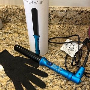Nume 32mm curling wand turquoise